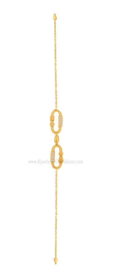 Bijoux en ligne Gourmette Zircon 61713