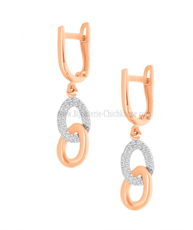 Bijoux en ligne Boucles D'oreilles Zircon 61772