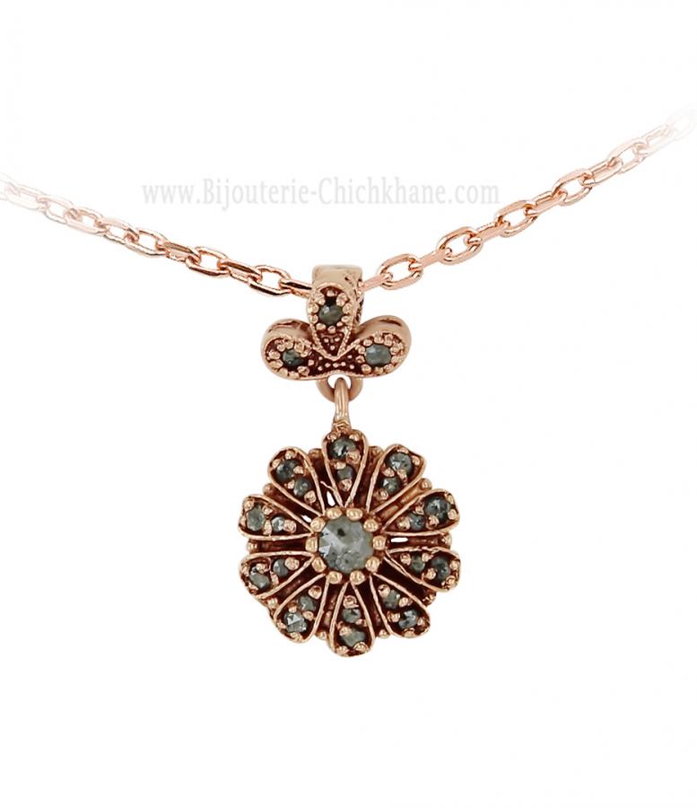 Bijoux en ligne Pendentif Diamants Rose ''Chichkhane'' 61912