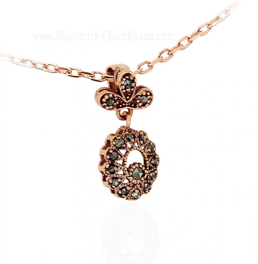 Bijoux en ligne Pendentif Diamants Rose ''Chichkhane'' 61983