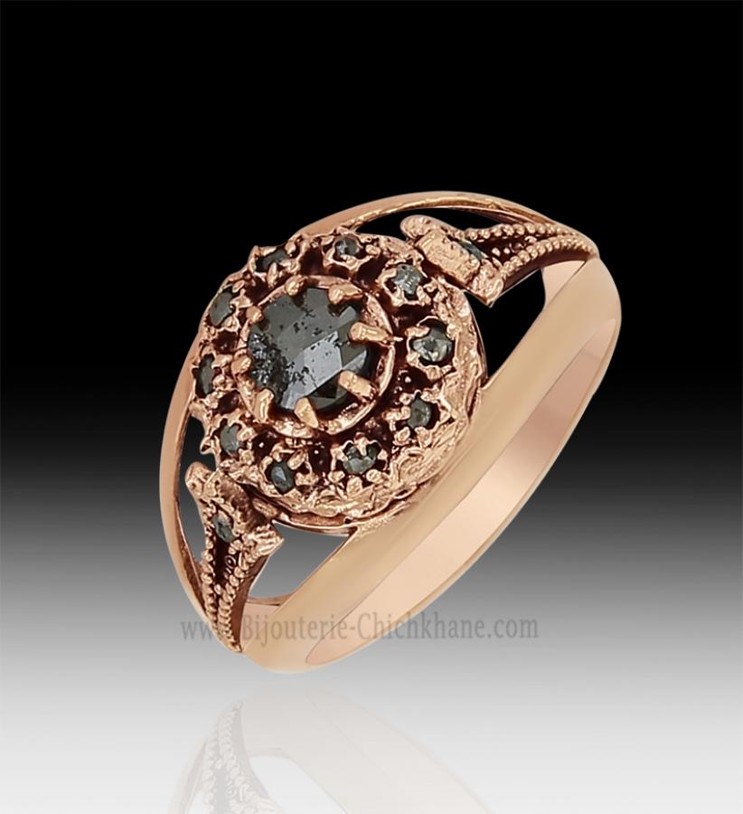 Bijoux en ligne Bague Diamants Rose ''Chichkhane'' 61996