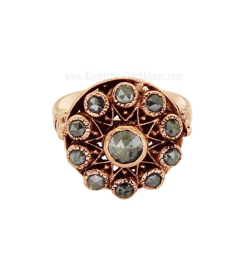 Bijoux en ligne Bague Diamants Rose ''Chichkhane'' 62036