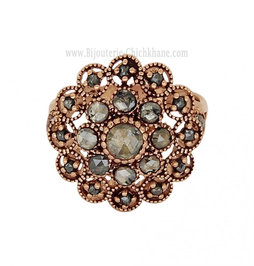 Bijoux en ligne Bague Diamants Rose ''Chichkhane'' 62091