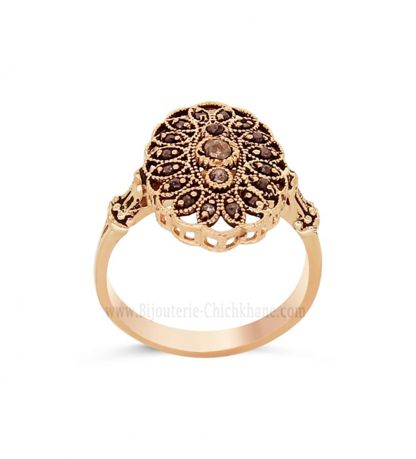 Bijoux en ligne Bague Diamants Rose ''Chichkhane'' 62108