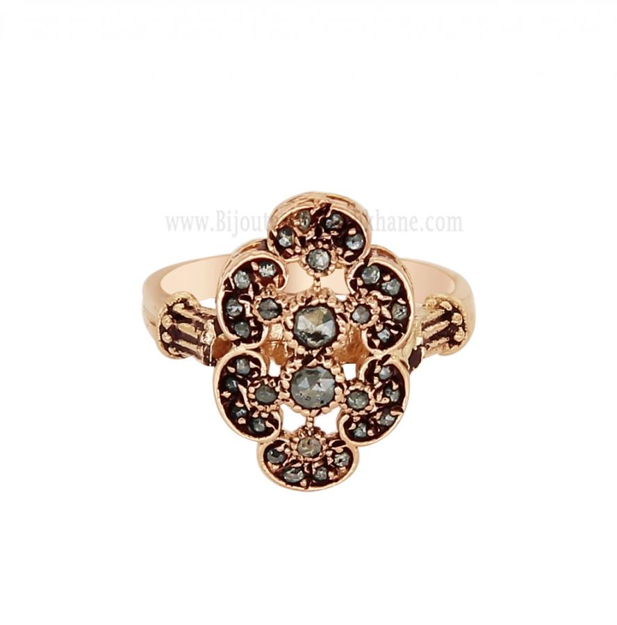 Bijoux en ligne Bague Diamants Rose ''Chichkhane'' 62109