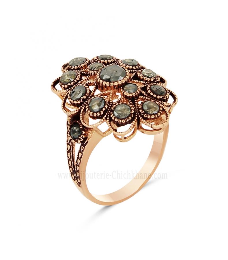 Bijoux en ligne Bague Diamants Rose ''Chichkhane'' 62110