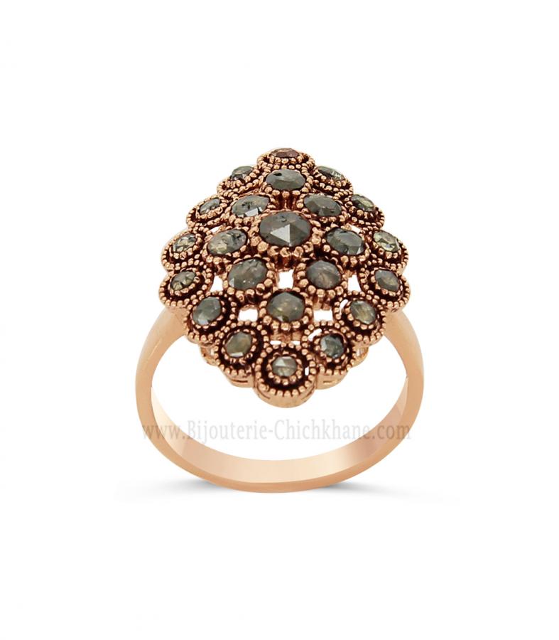 Bijoux en ligne Bague Diamants Rose ''Chichkhane'' 62126