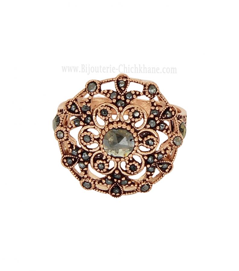 Bijoux en ligne Bague Diamants Rose ''Chichkhane'' 62159