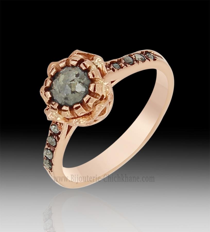 Bijoux en ligne Solitaire Diamants Rose ''Chichkhane'' 62178
