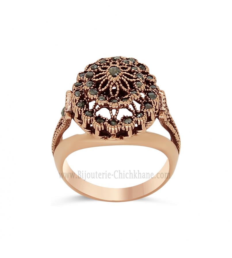 Bijoux en ligne Bague Diamants Rose ''Chichkhane'' 62187