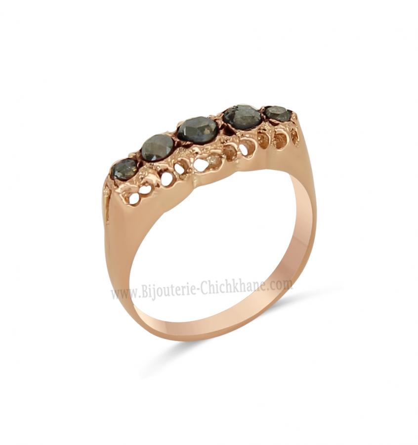 Bijoux en ligne Bague Diamants Rose ''Chichkhane'' 62201