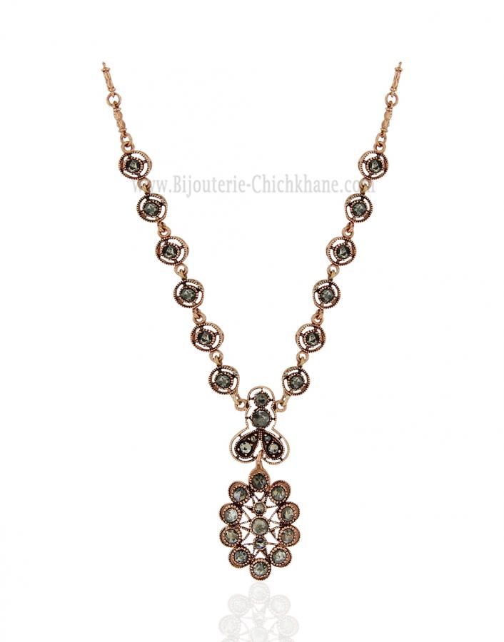 Bijoux en ligne Collier Diamants Rose ''Chichkhane'' 62216