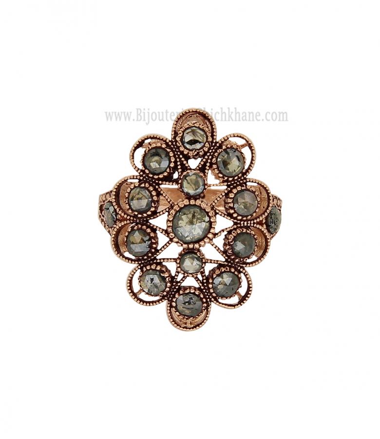 Bijoux en ligne Bague Diamants Rose ''Chichkhane'' 62235