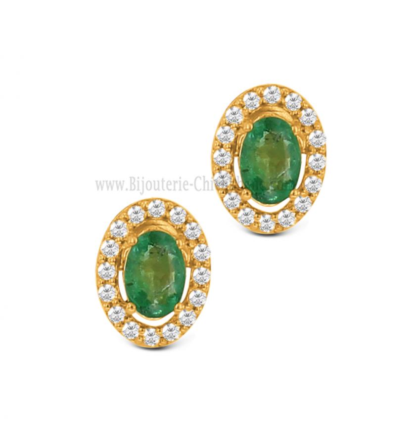 Bijoux en ligne Boucles D'oreilles Diamants 62638