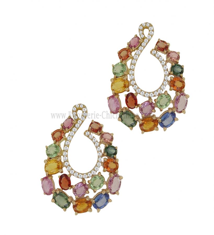 Bijoux en ligne Boucles D'oreilles Diamants 62660