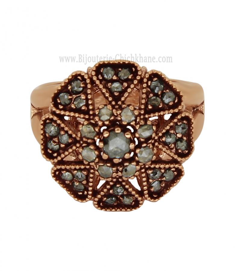 Bijoux en ligne Bague Diamants Rose ''Chichkhane'' 62683