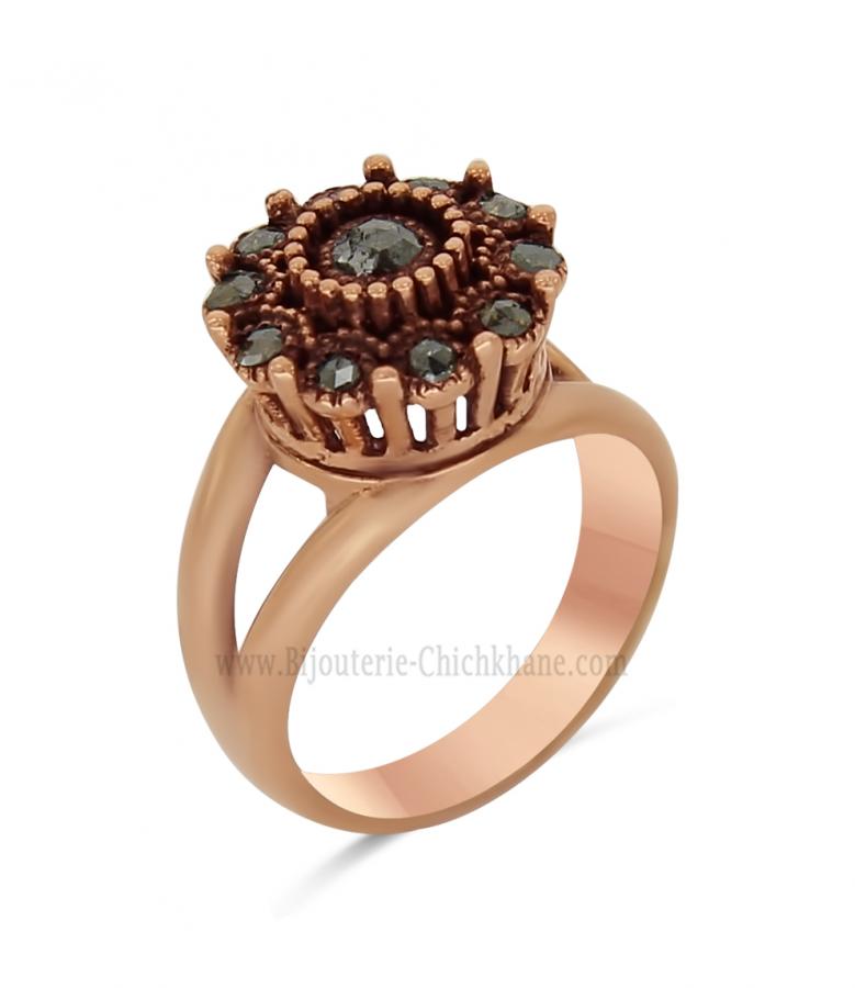 Bijoux en ligne Bague Diamants Rose ''Chichkhane'' 62686