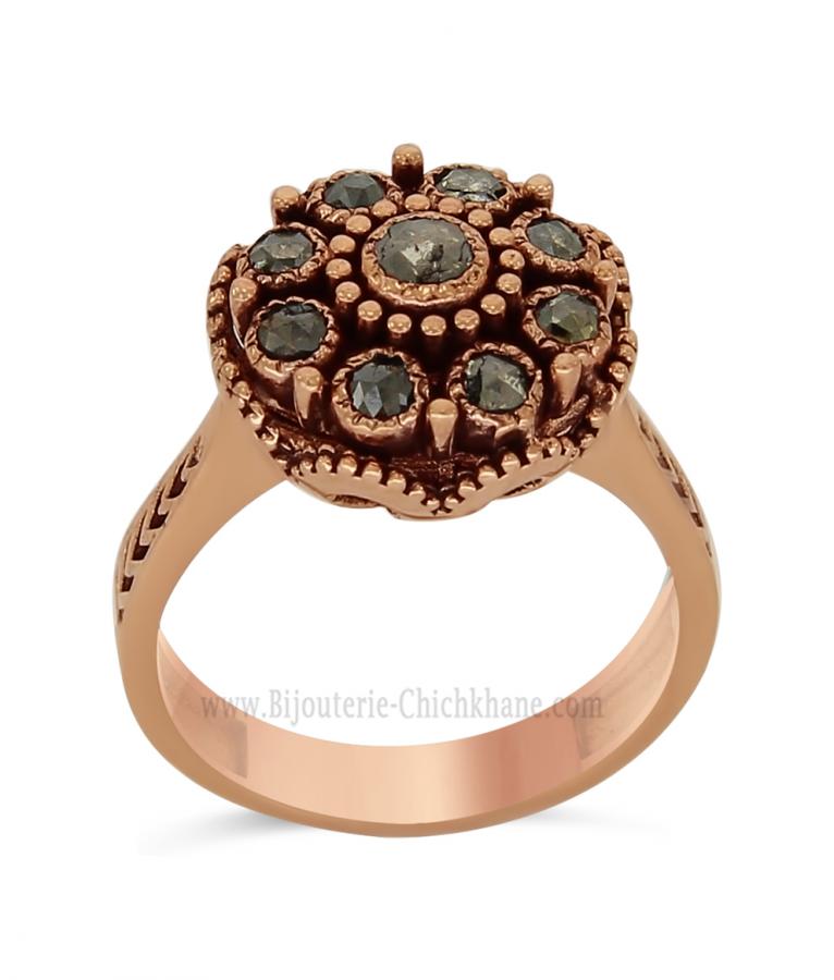 Bijoux en ligne Bague Diamants Rose ''Chichkhane'' 62689