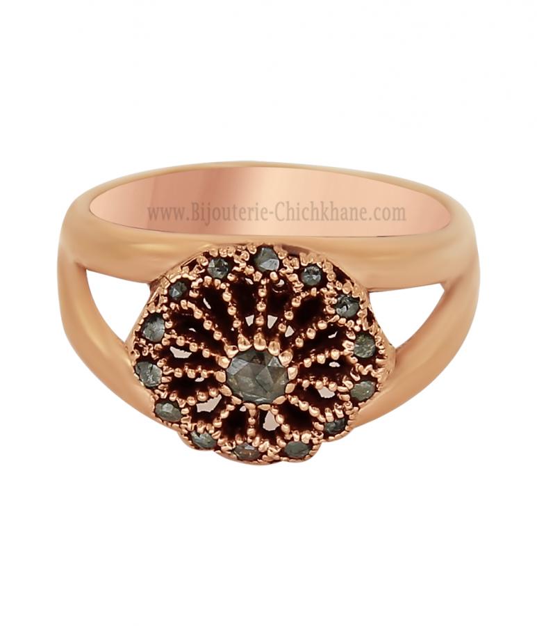 Bijoux en ligne Bague Diamants Rose ''Chichkhane'' 62696