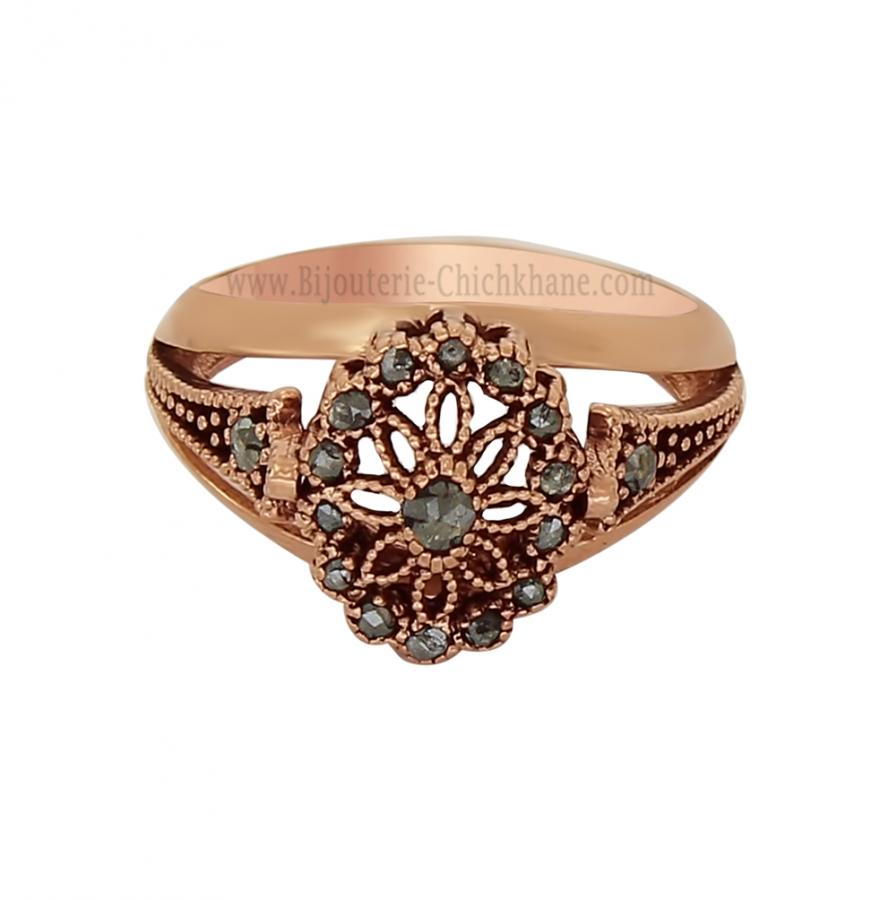 Bijoux en ligne Bague Diamants Rose ''Chichkhane'' 62702