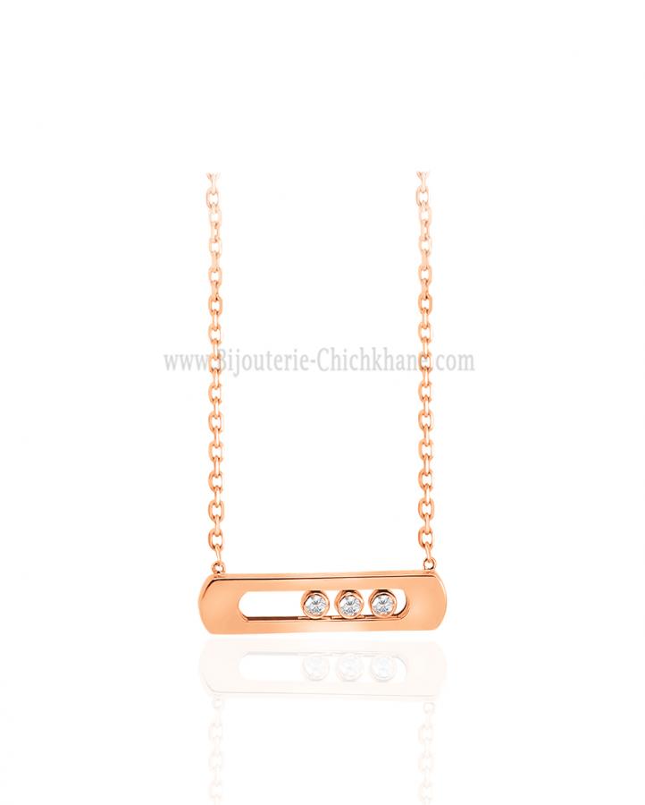 Bijoux en ligne Collier Zircon 62902