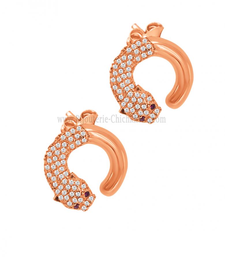 Bijoux en ligne Boucles D'oreilles Zircon 62959