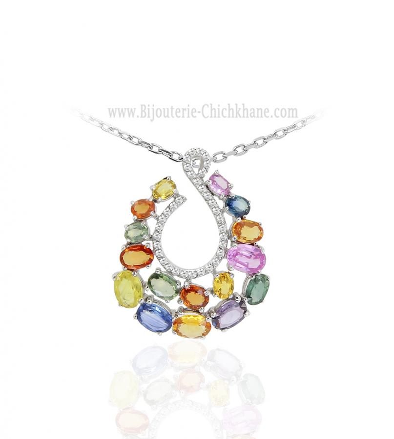 Bijoux en ligne Pendentif Diamants 62993