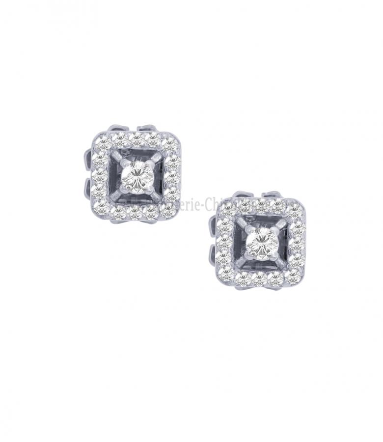 Bijoux en ligne Boucles D'oreilles Diamants 63105