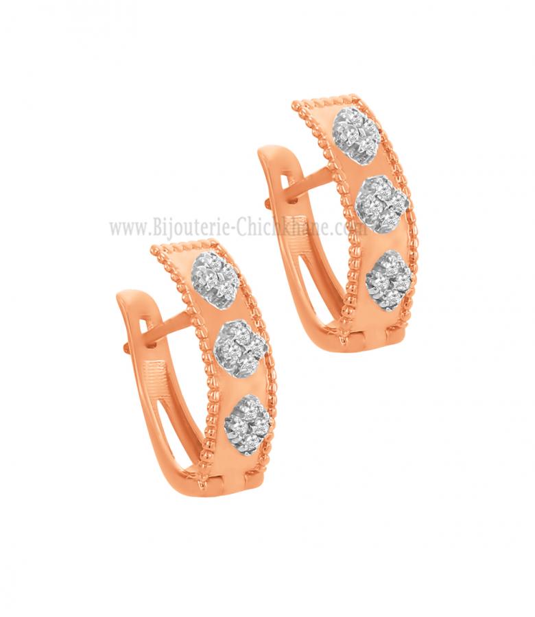 Bijoux en ligne Boucles D'oreilles Zircon 63159