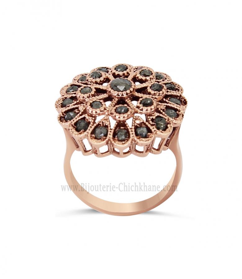 Bijoux en ligne Bague Diamants Rose ''Chichkhane'' 63227