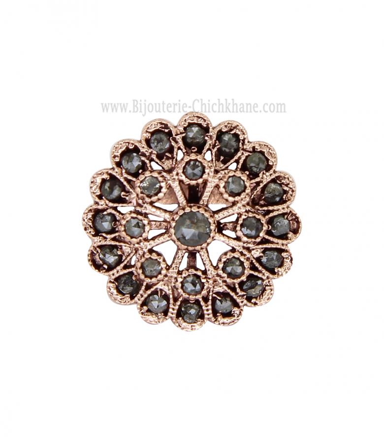 Bijoux en ligne Bague Diamants Rose ''Chichkhane'' 63227