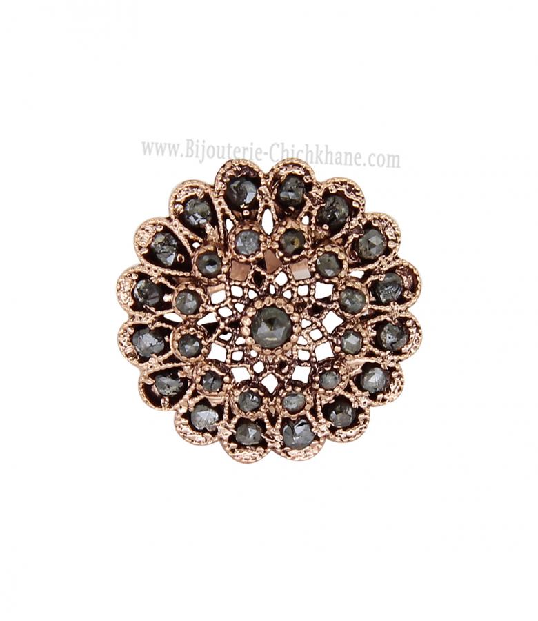 Bijoux en ligne Bague Diamants Rose ''Chichkhane'' 63229