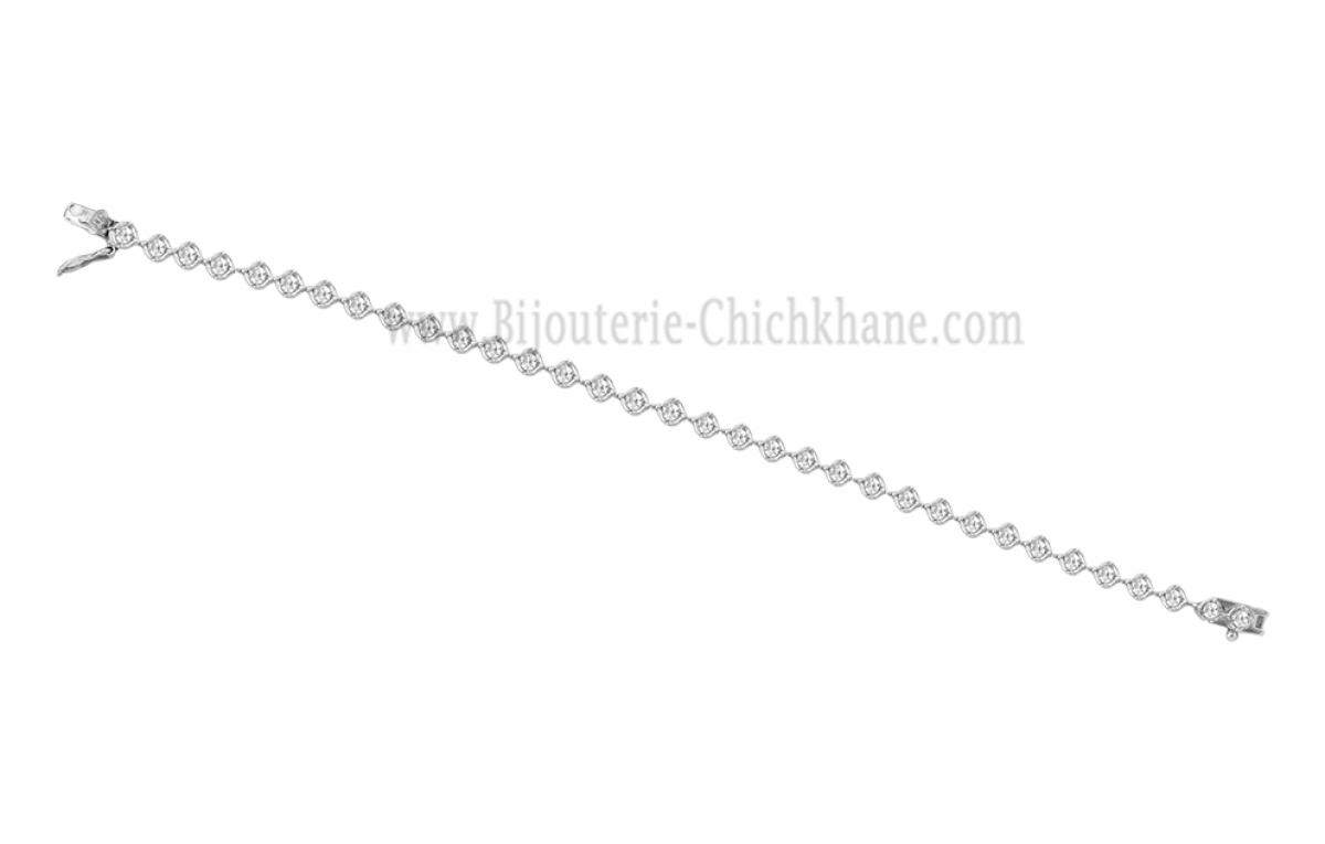 Bijoux en ligne Gourmette Zircon 63284