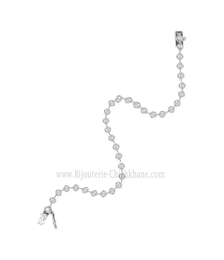 Bijoux en ligne Gourmette Zircon 63284