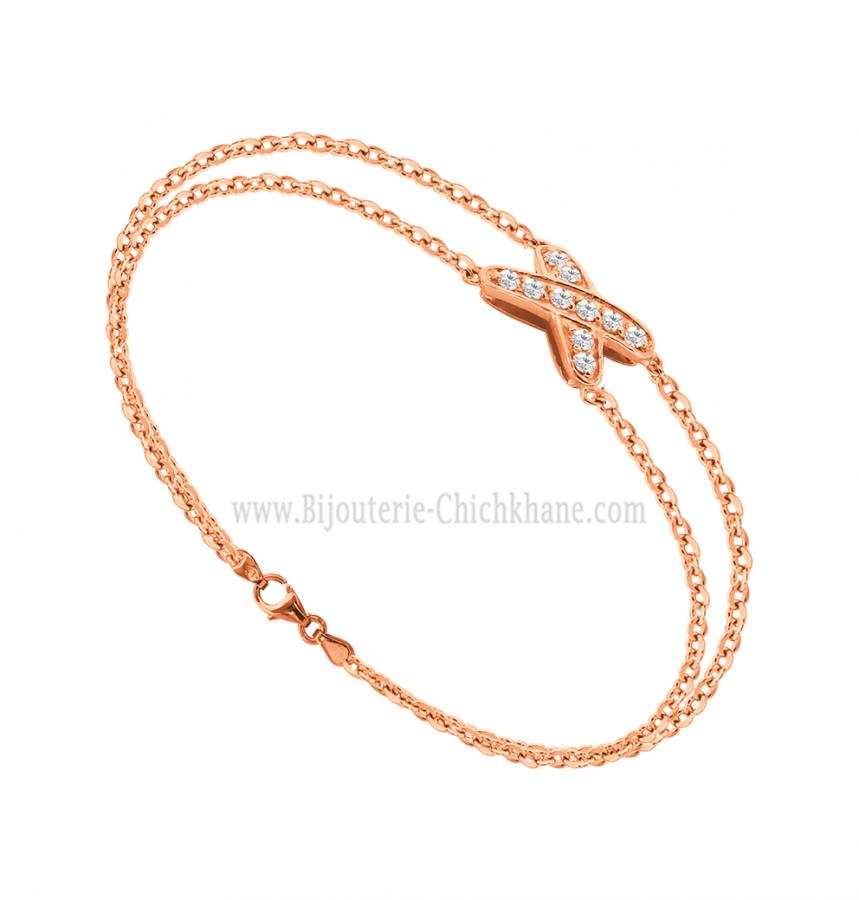 Bijoux en ligne Gourmette Zircon 63338