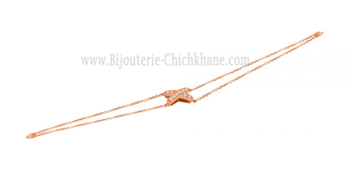 Bijoux en ligne Gourmette Zircon 63338