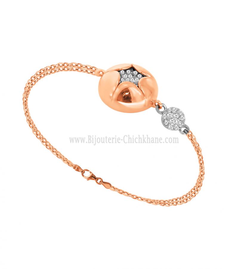 Bijoux en ligne Gourmette Zircon 63339