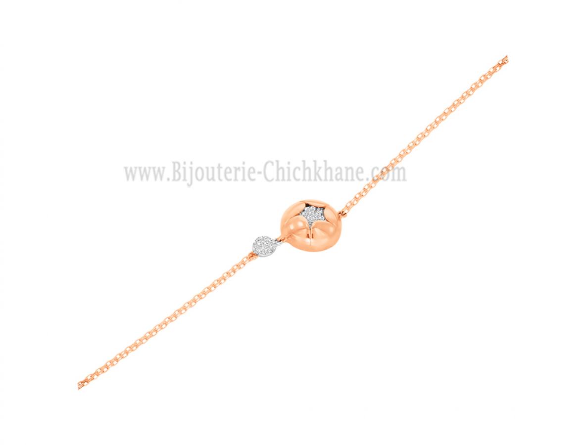 Bijoux en ligne Gourmette Zircon 63339