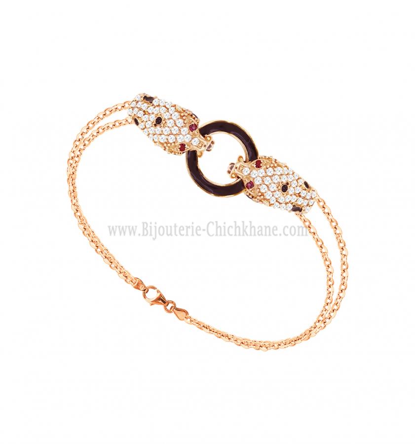 Bijoux en ligne Gourmette Zircon 63341