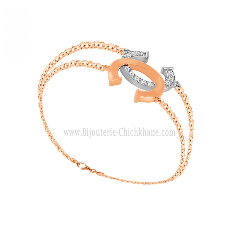 Bijoux en ligne Gourmette Zircon 63344