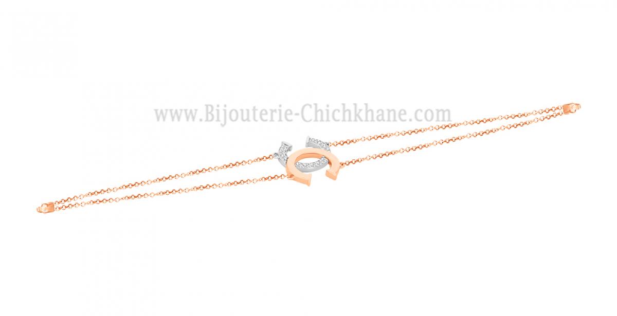 Bijoux en ligne Gourmette Zircon 63344