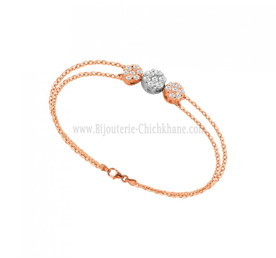 Bijoux en ligne Gourmette Zircon 63347