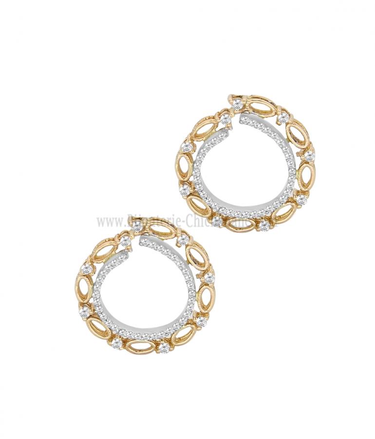Bijoux en ligne Boucles D'oreilles Diamants 63552