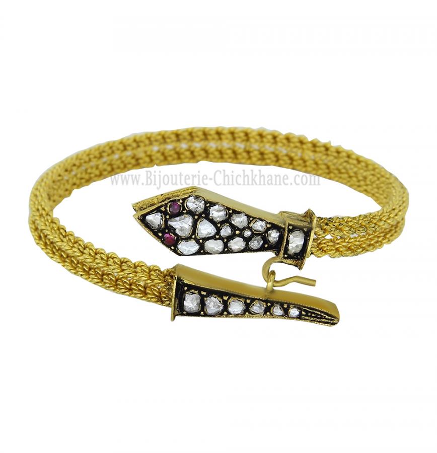 Bijoux en ligne Bracelet Diamants Blanc ''Chichkhane'' 63568