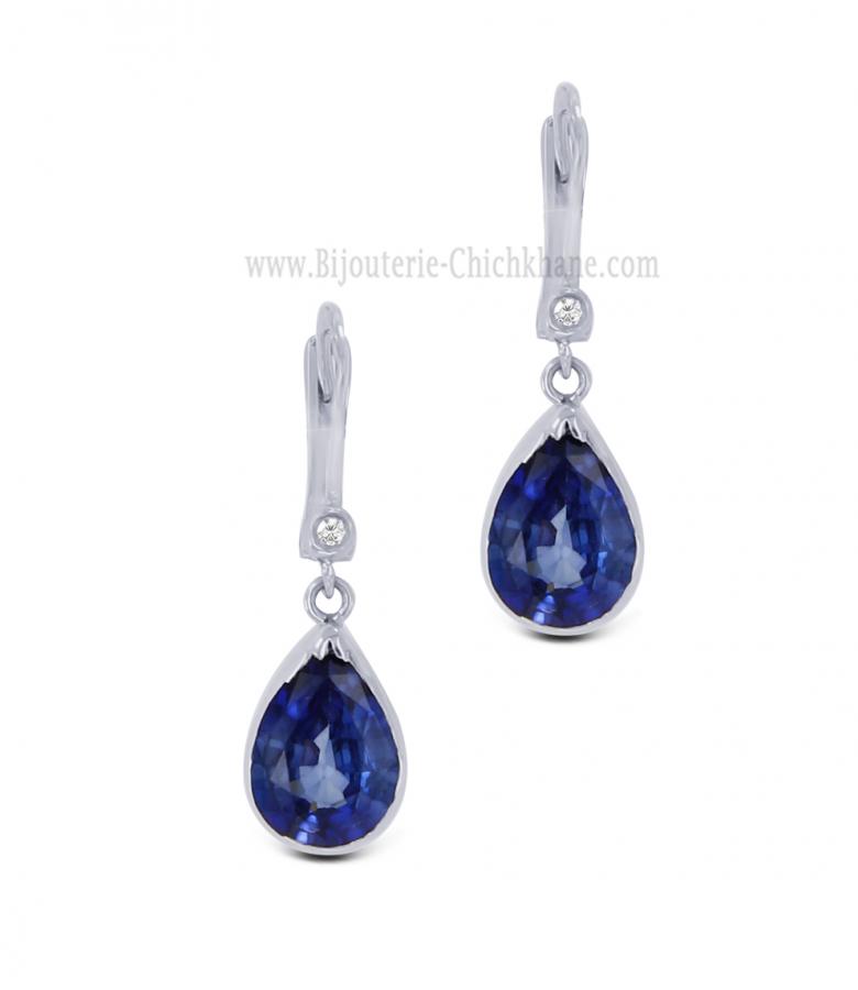 Bijoux en ligne Boucles D'oreilles Diamants 63772