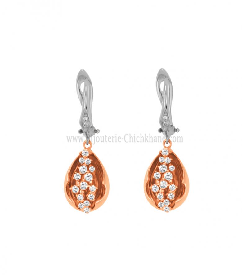 Bijoux en ligne Boucles D'oreilles Diamants 63779