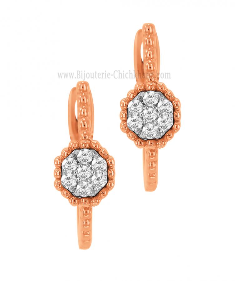 Bijoux en ligne Boucles D'oreilles Diamants 63908