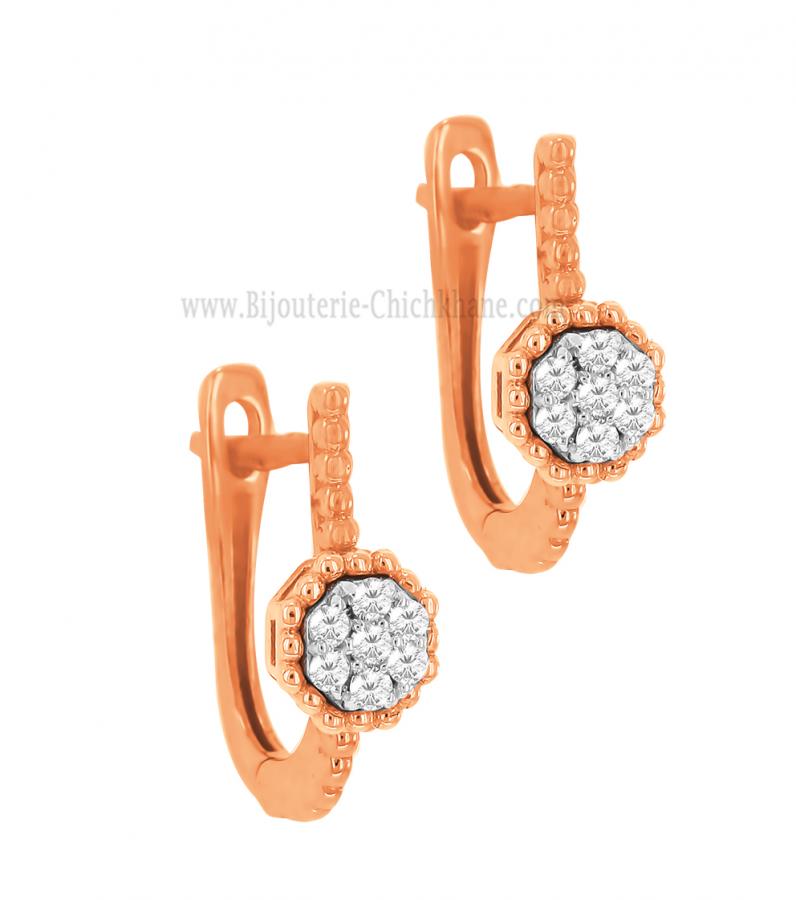 Bijoux en ligne Boucles D'oreilles Diamants 63908