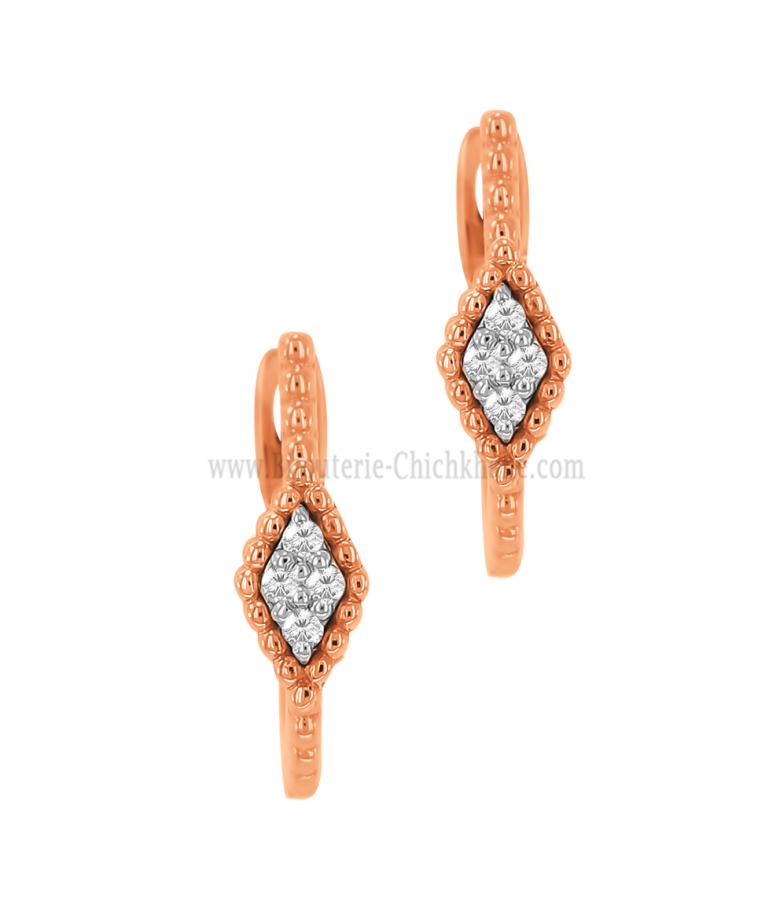 Bijoux en ligne Boucles D'oreilles Diamants 63911