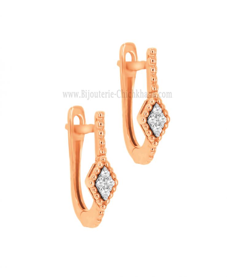 Bijoux en ligne Boucles D'oreilles Diamants 63911